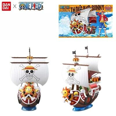 BANDAI - ONE PIECE　ロジャー　ニューゲート　ロビン　チョッパー　サニー　5点 Bandai One Piece Thousand Sunny Boat Figure Toys Collection