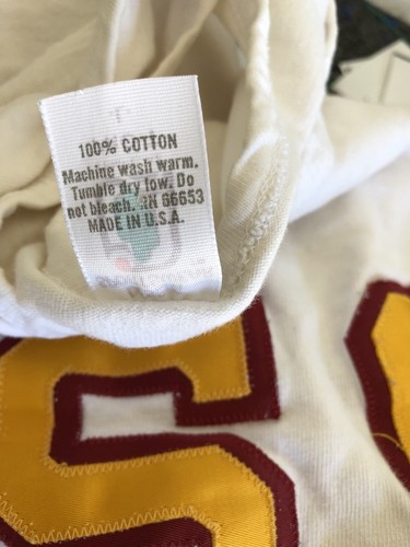 USC TROJANS Vintage 80's Unisex Sewn Letters Tank Top T-Shirt Size Large - Picture 6 of 6