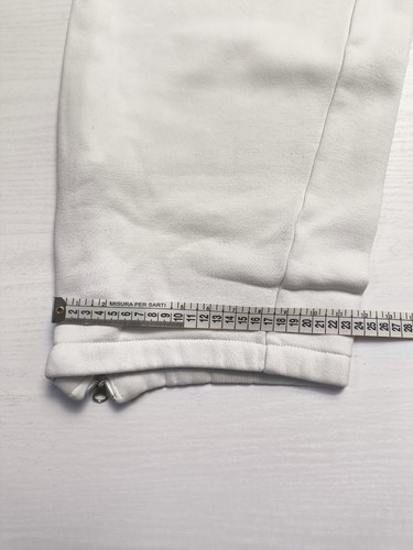 G Unit 50Cent Hose Anzug Vintage Mann Ausgebeult Hose Streetwear Weiß Größe L - Bild 14 von 17