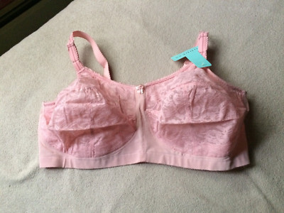Goddess BBW 48FF Petal Vintage Full Coverage   Lace Soft Cup Style 386 NIB