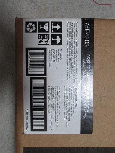 Original IBM Toner 75P4303 schwarz für Inforprint 1332 - Bild 2 von 2