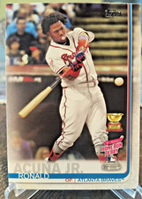 2019 TOPPS UPDATE SERIES RONALD ACUNA JR. ALL STAR ROOKIE HOME RUN DERBY #US271!