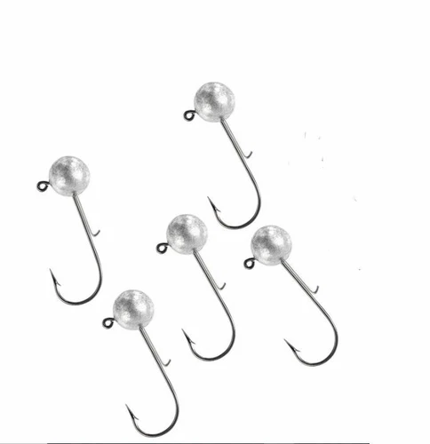 5 x Jig Head Lure Hook Lead Ball 1g, 2g, 3.5g, 5g 7g and 10g