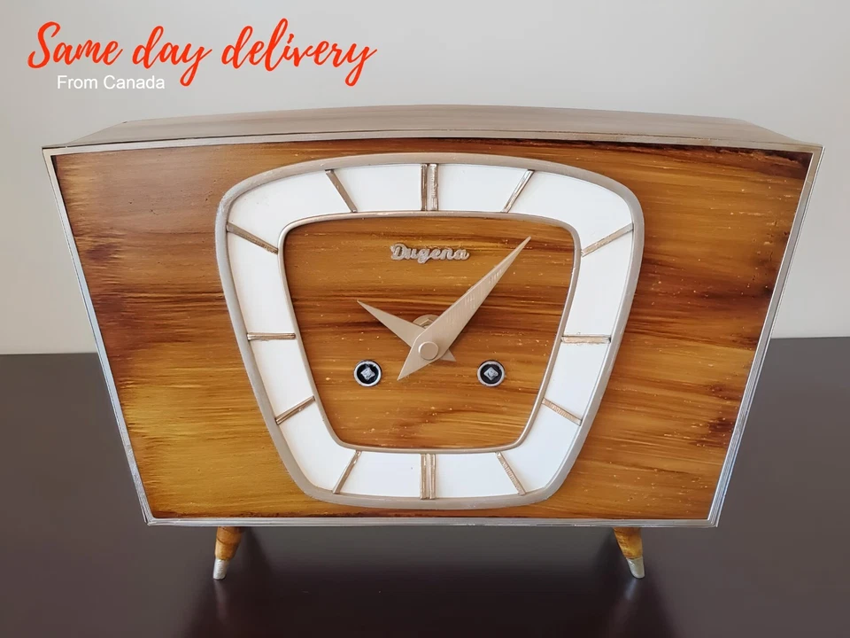 Mental clock Mid-Century Modern Dugena [NEW] - Image 2 of 4