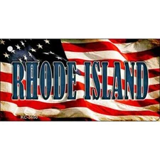 Rhode Island Novelty Aluminum Key Chain KC-3650