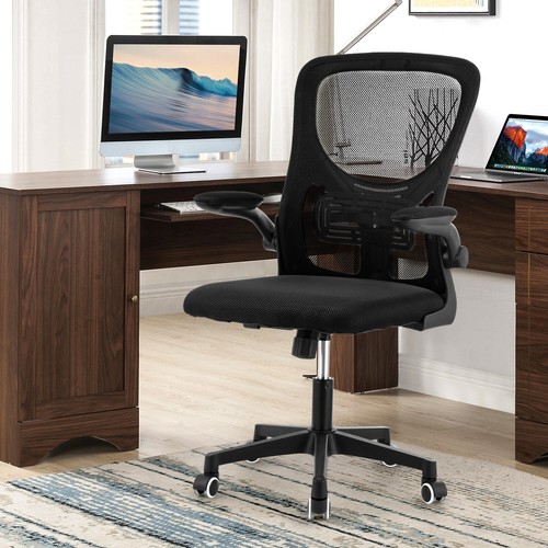 Mesh Office Chair Desk Chair Swivel Chair Computer Chair with Mhqzugojcxmfxerhnv - Picture 4 of 16