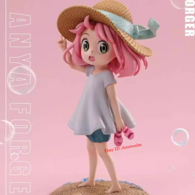 Anime SPY×FAMILY Anya Forger Sommerstrand Pvc Figur Modell Spielzeug