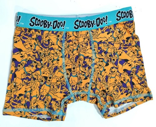 Scooby Doo Underwear Boys Large 10 Boxer Briefs 3-Pack Athletic Funny Gift - Picture 3 of 5