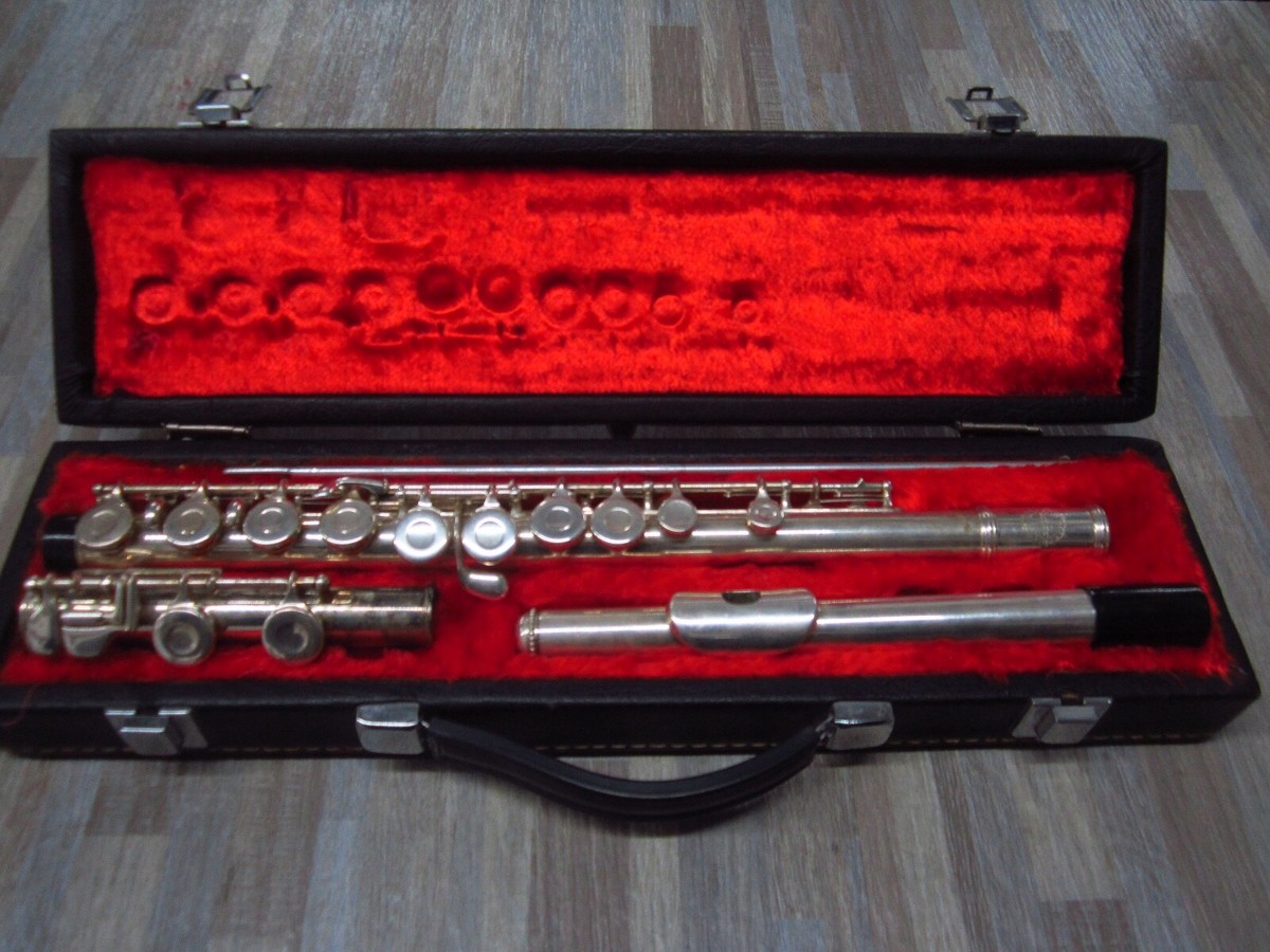 Antique Ida Maria Grassi Prestige Model Flute, Marked 4114 | eBay