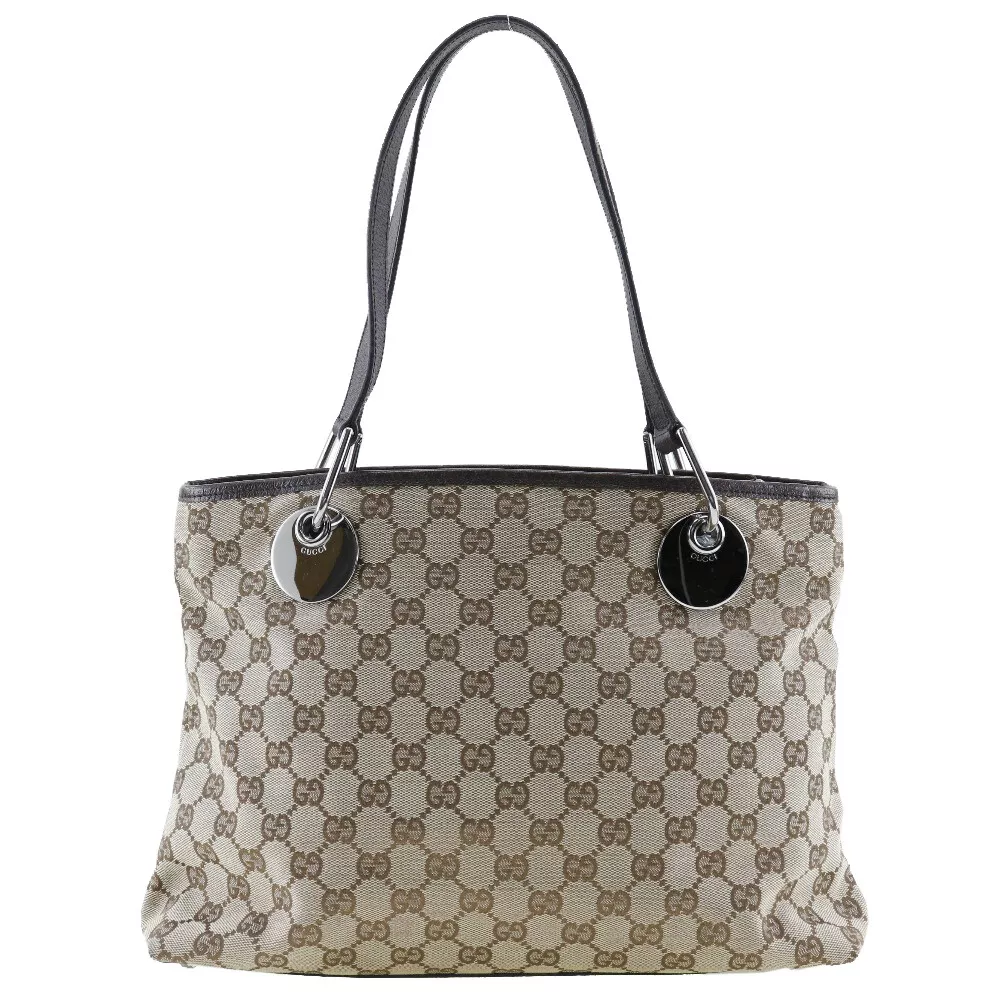 Sac fourre tout GUCCI 120837 GG toile marron femmes