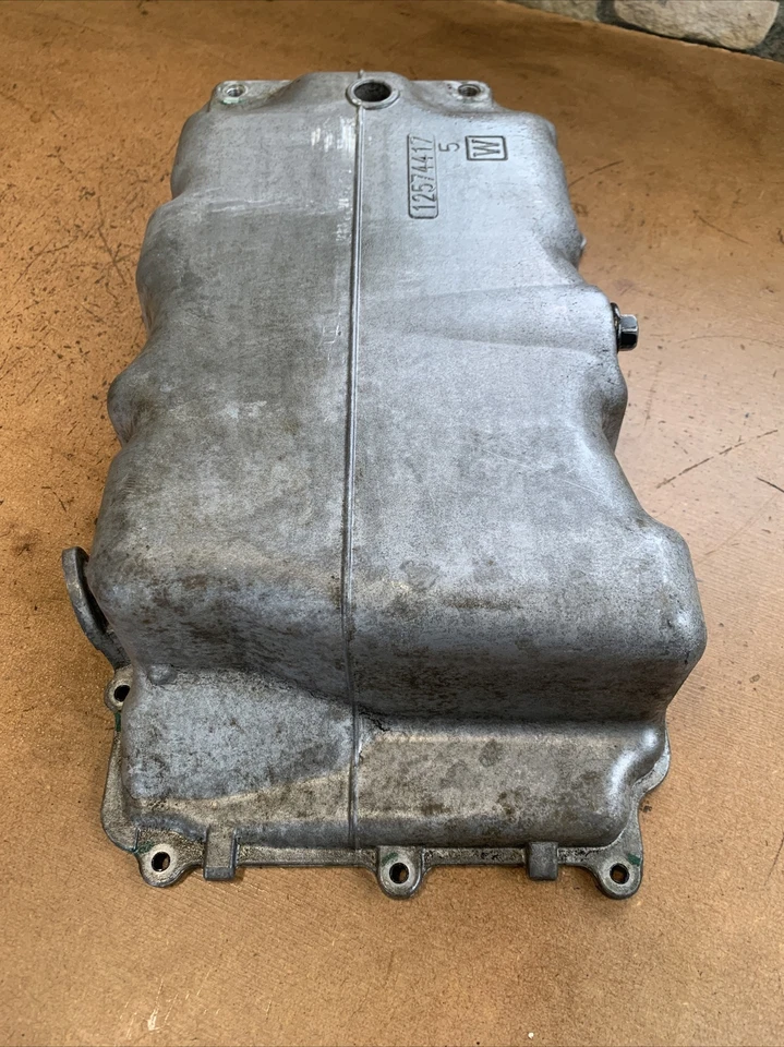 Cadillac DeVille 1994-2005 cárter de aceite del motor 4,6 L 12574417 OEM Foto 4 de 4