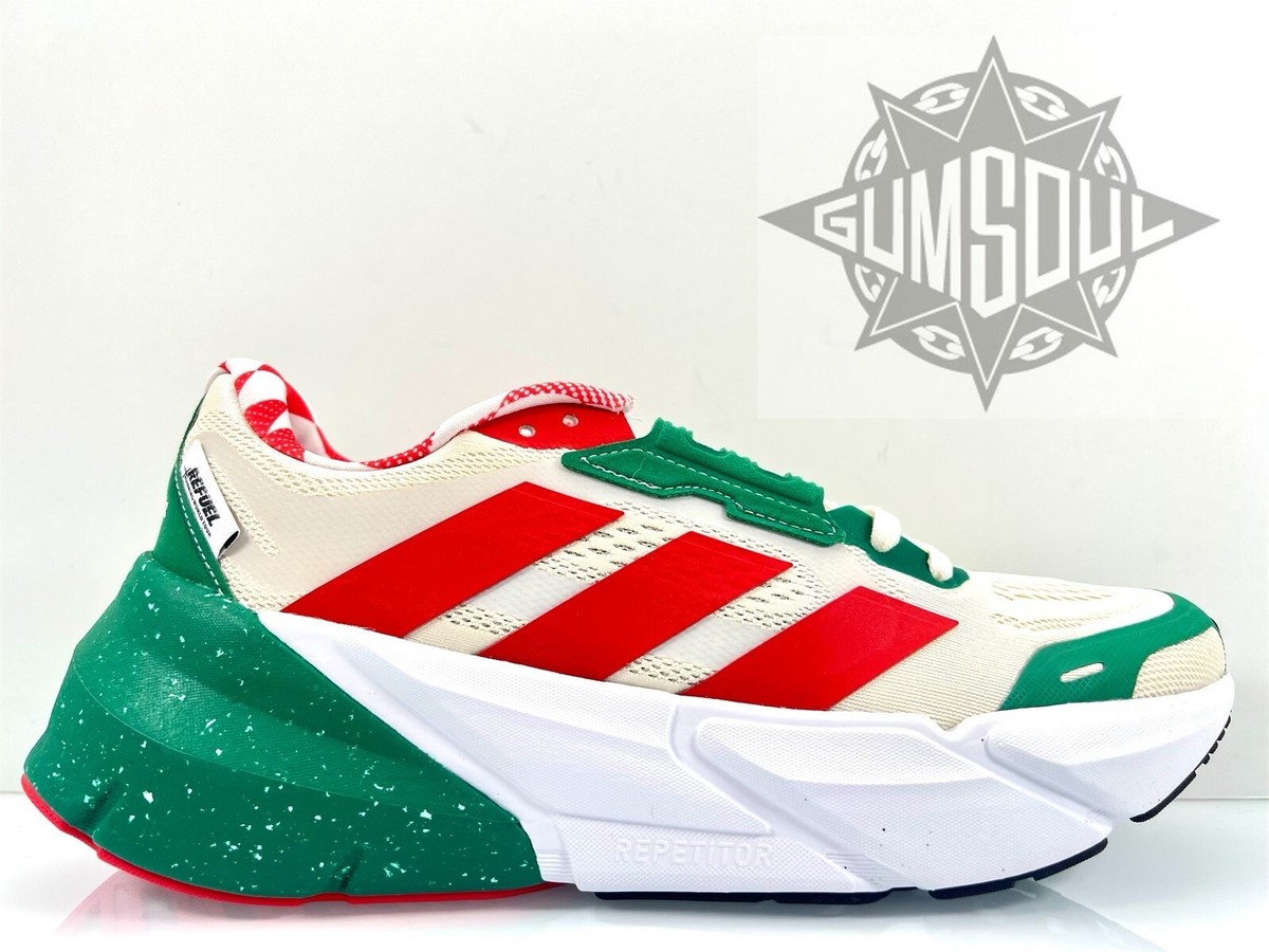 ADIDAS ADISTAR 1 REFUEL NYC RUNNING RED CREAM GREEN GX6864