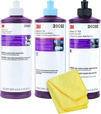 3M Perfect It Buffing and Polishing Kit | with Kangaroobands Microfiber Cloth
