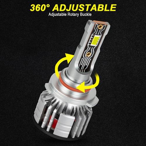 For 2013-2015 Toyota RAV4 Combo LED Headlight High/Low + Fog Light Bulbs Kit A8D - Picture 6 of 18