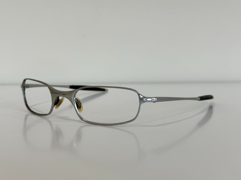 Oakley 05-694 Square Wire Chrome Gunmetal Sunglasses Frame Oakley 05-694 Square Wire Chrome Gunmetal Sunglasses Frame