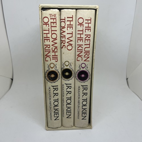 Der Herr der Ringe Trilogie Buch Box Set - 2. Auflage 1978 MIT KARTE - Bild 2 von 23