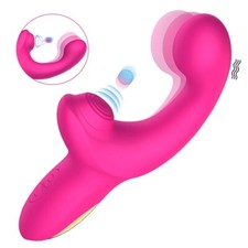 2in1 Sucking Vibrator Massager Vibrator Women Massager Wand US Stock