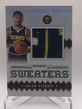 2023 Jalen Pickett Panini NBA Hoops Rookie Sweaters Winter #RSW-JPI