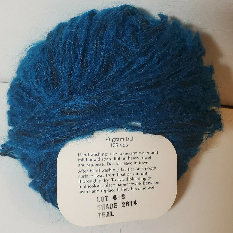 Monterey 45/30/22/3 хлопок/акрил/мохер/нейлон 50 г 105y сделано в Англии - Изображение 2 из 2