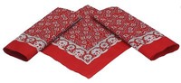 3Er Pack Nickituch Bandana Kopftuch Halstuch Klassischem Paisleymuster 55X55 Cm