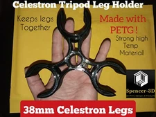Celestron Tripod Leg Transport Holders for 38mm Legs on Celestron (strong PETG)