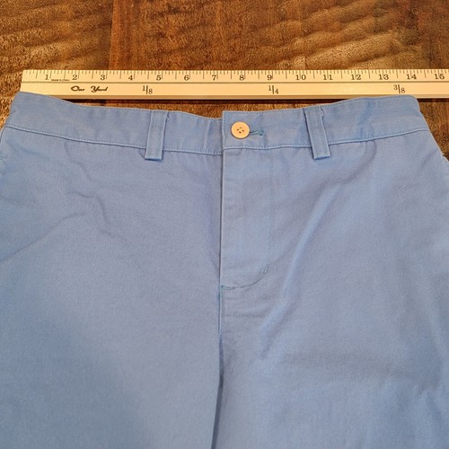 Vineyard Vines Boys Pants Blue Chino Size 16 Dress Slacks 28x30 Flat Front - Picture 9 of 10