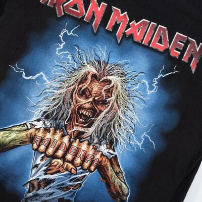 Vintage Iron Maiden Graphic T-Shirt - L | eBay