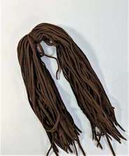 Wool Strips Rug Hooking Brown #6221 18" long #4 Blade Cut 50 ct. Dorr Mill