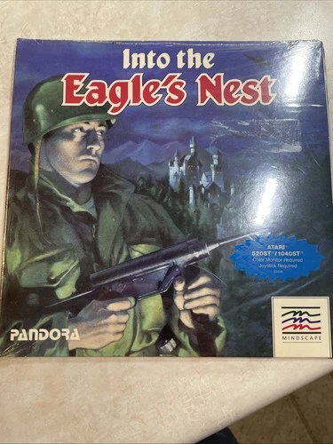 Pandora Into The Eagles Nest By Mindscape  Atari 520ST/1040ST Joystick Required