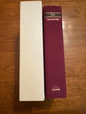 Library of America Edgar Allan Poe Essays and Reviews 1984 2nd Print Slip Case