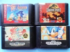 4 SEGA GENESIS GAMES - SONIC ETC READ DESCRIPTION AS IS
