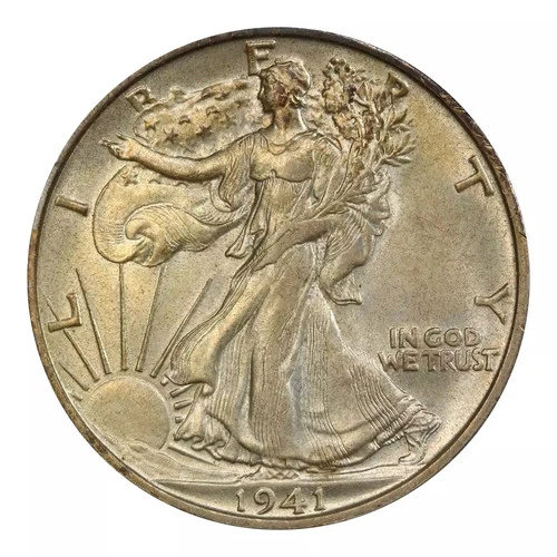 1941-S Walking Liberty Half Dollar PCGS MS-64