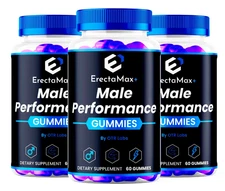 ErectaMax Gummies, Erecta Max Male Support 180 Gummies Dietary Supplement