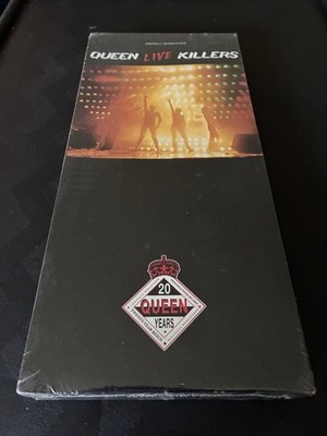 Queen Live Killers 2 CD Long Box Factory Sealed New Mint Free RARE Ship Shipping