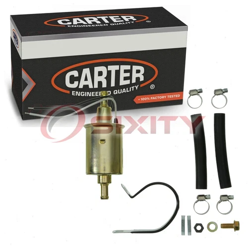 Carter In-Line Electric Fuel Pump for 1974-1979 Peugeot 504 2.0L L4 Air my