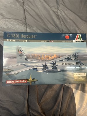 ITALERI LOCKHEED MARTIN 1255 C-130J HERCULES MODEL KIT-NIB-1:72 SCALE (sealed)