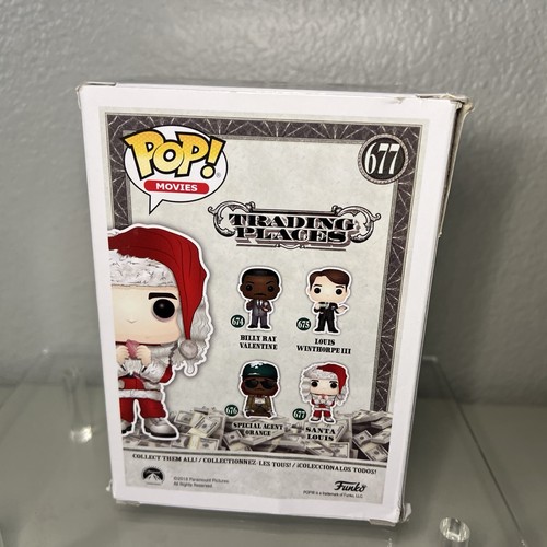 Funko Pop! Movies Trading Places SANTA LOUIS #677 Vaulted Vinyl Figure - Picture 3 of 14
