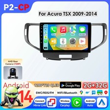 For Acura Tsx 2009-2014 Car Radio Carplay Android 14 Head Unit Gps Bt Swc 232gb For Acura Tsx 2009-2014 Car Radio Carplay Android 14 Head Unit Gps Bt Swc 232gb