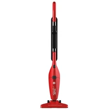 Red Simpli-Stik Bagless Stick Vacuum - Lightweight & Versatile Home Cleaning