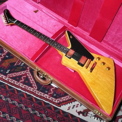 Gibson Custom Shop 1958 Korina Explorer Reissue VOS Black Pickguard Natur [AUTH]