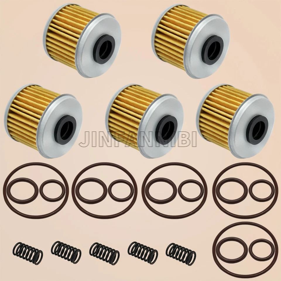 5 X Kits de filtros de aceite para Honda CRF150R CRF150RB CRF250R CRF450R CRF250X CRF450X Foto 2 de 4