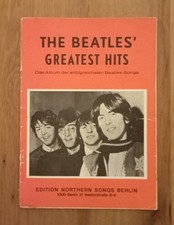 The Beatles´ Greatest Hits - Songbook-Ausgabe Edition Northern Songs Berlin