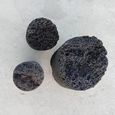 Volcanic Lava Rock Specimen Crystals Minerals Display Stone Igneous Core Sample 