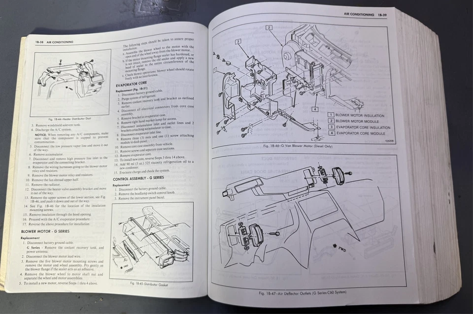 1985 Chevrolet Truck Shop Manual Pickup Blazer Suburban Van FC Repair Service - Image 3 of 4