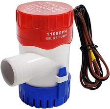 Submersible Boat Bilge Water Pump 12V 1100Gph Non- Automatic Marine Bilge Pump