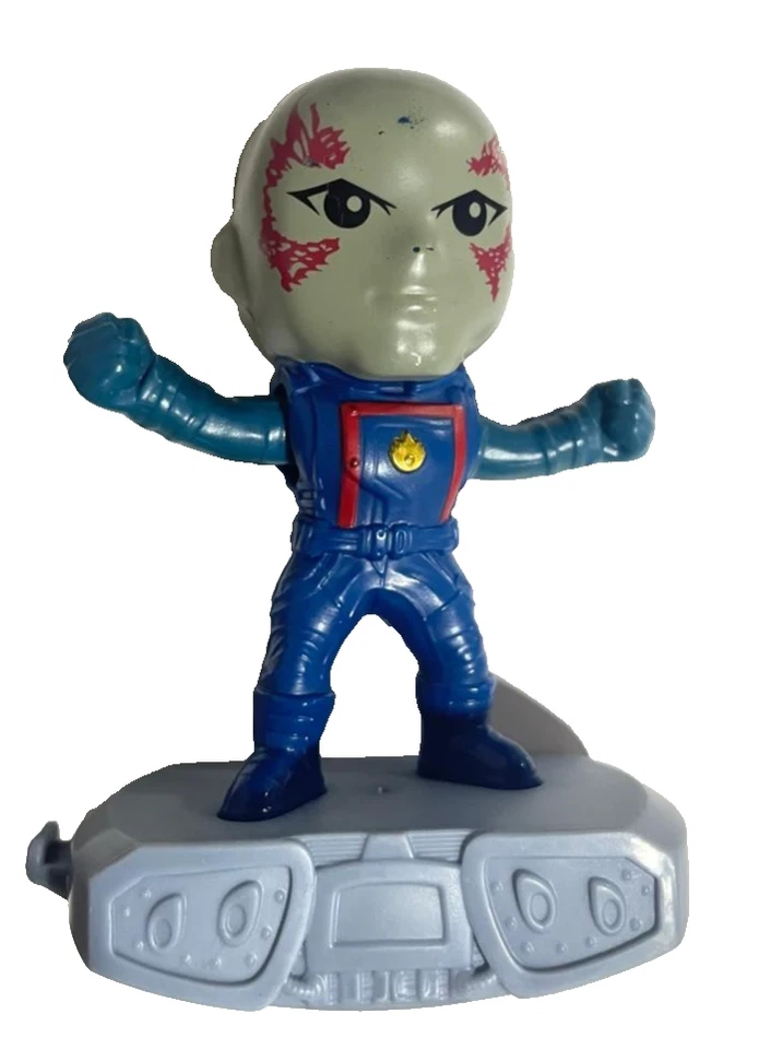 Figura de acción juguete con tatuajes de cara roja estilo superhéroe niños manual coleccionable Foto 2 de 4