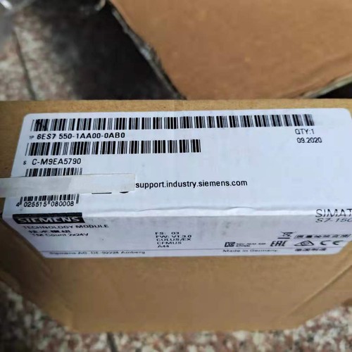 1PC SIEMENS 6ES7550-1AA00-0AB0 6ES7 550-1AA00-0AB0 New In Box Fast Delivery - Picture 1 of 3