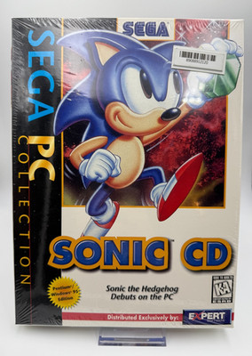 SEGA Sonic CD PC Big Box Sealed Authentic Vintage 90's  Free Shipping