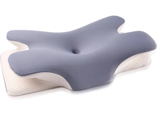 Mulisoft  Cervical Pillow Contour Memory Foam Pillow BLUE