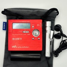 SONY MZ-R909 Sony MD Walkman Red MD Recorder